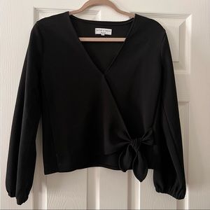 Texture & Thread by Madewell wrap tie top